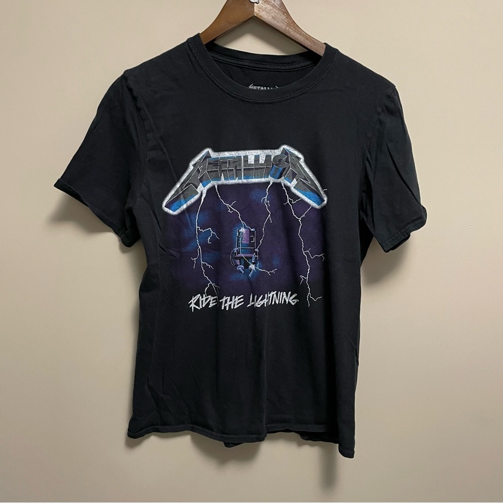 Metallica Ride The Lightening Black T-Shirt Men’s Medium
